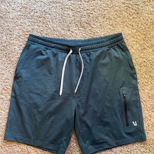 Vuori Men's Teal Athletic Shorts